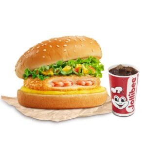 Combo Trưa Năng Lượng (Burger + Nước)
