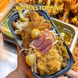 Xôi Mặn Thập Cẩm Lạp Xưởng