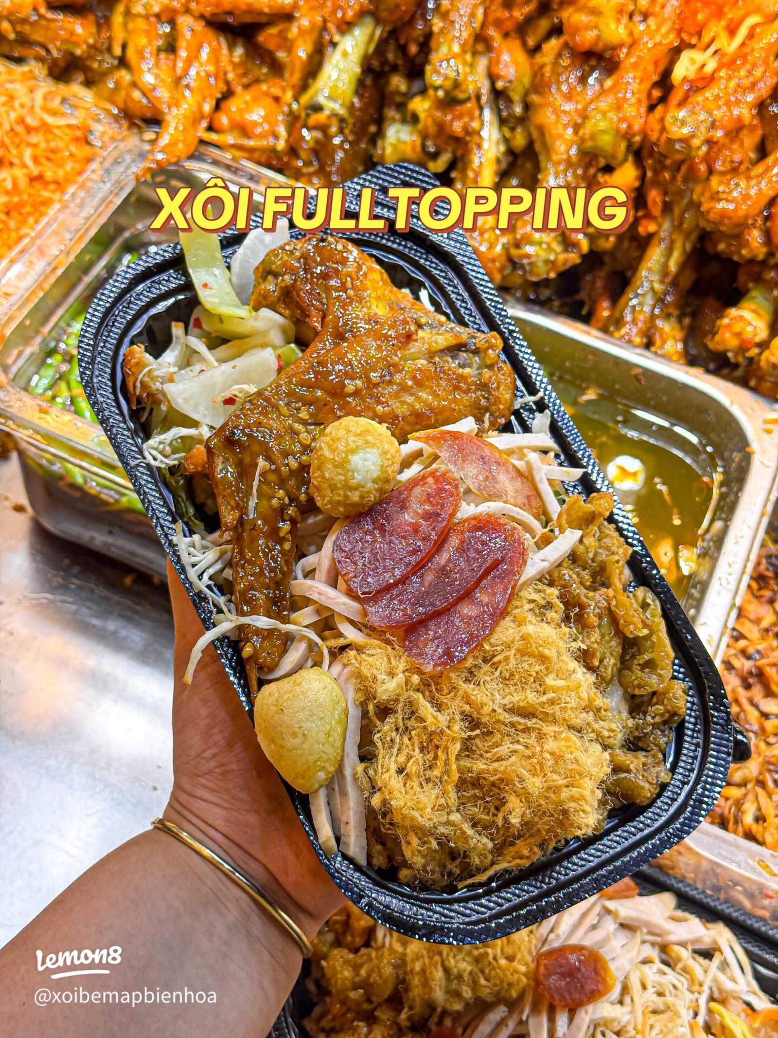 Xôi Mặn Thập Cẩm Lạp Xưởng